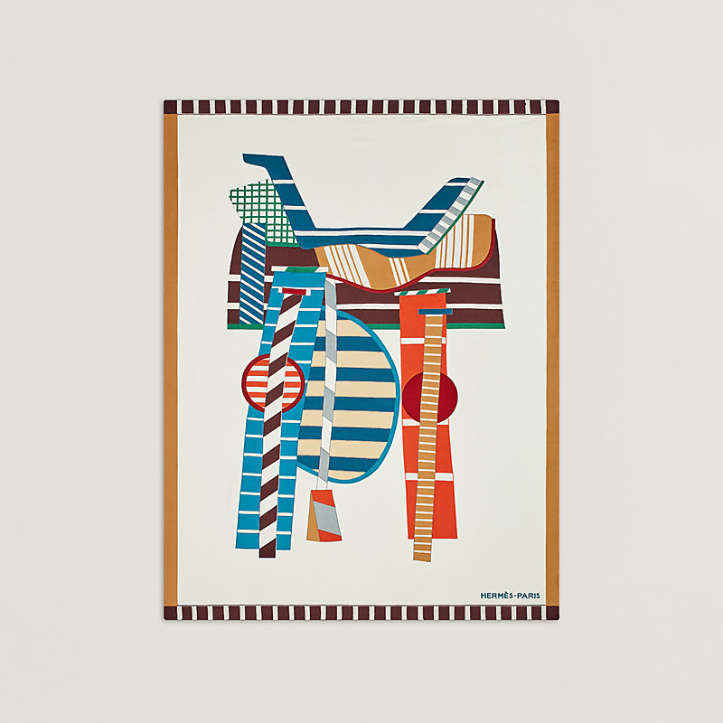 Patchwork Saddle blanket | Hermès USA